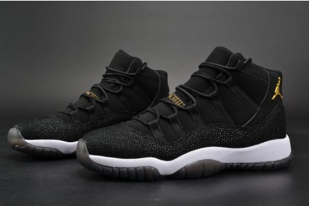 Non-authentic version Jordan 11 Retro Heiress Black Stingray (GS) 852625-030 Sophisticated 1152