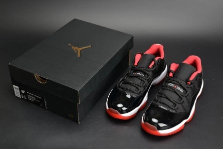 Fashion duplicate Jordan 11 Retro Low Bred 528895-012 Functional 999