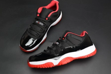 Fashion duplicate Jordan 11 Retro Low Bred 528895-012 Functional 999