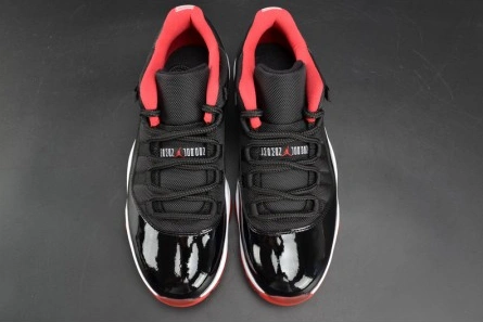 Fashion duplicate Jordan 11 Retro Low Bred 528895-012 Functional 999