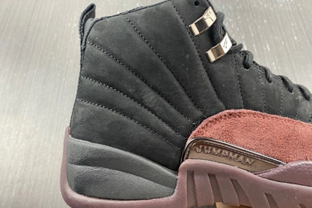 Non-authentic version Jordan 12 Retro A Ma Maniére Black  DV6989-001 GoAnywhere 1620