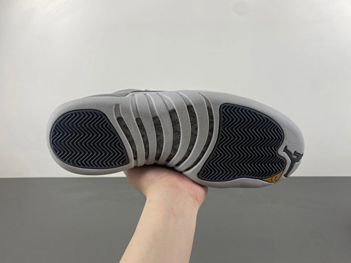 Replica Jordan 12 Retro Dark Grey 130690-005 Vibrant 3712