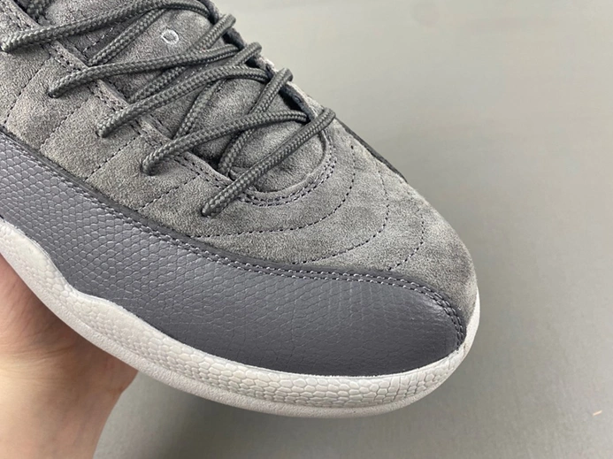 Replica Jordan 12 Retro Dark Grey 130690-005 Vibrant 3712
