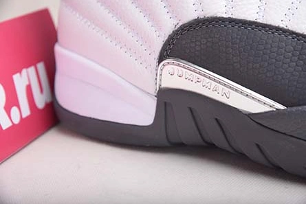 Cost-effective Jordan 12 Retro White Dark Grey  130690-160 Lightweight 9626