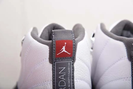 Cost-effective Jordan 12 Retro White Dark Grey  130690-160 Lightweight 9626