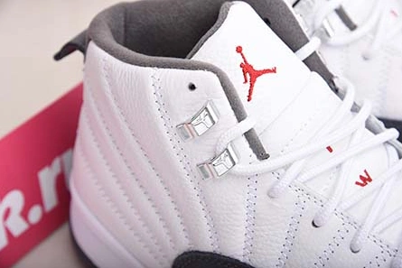 Cost-effective Jordan 12 Retro White Dark Grey  130690-160 Lightweight 9626