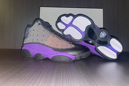 Parallel design Jordan 13 Retro Court Purple DJ5982-015 Reliable 8050