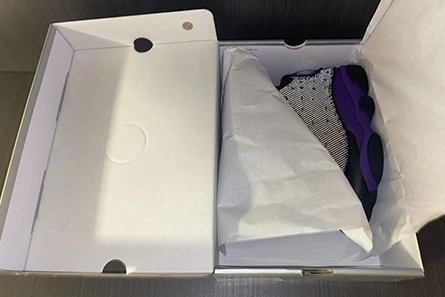 Parallel design Jordan 13 Retro Court Purple DJ5982-015 Reliable 8050