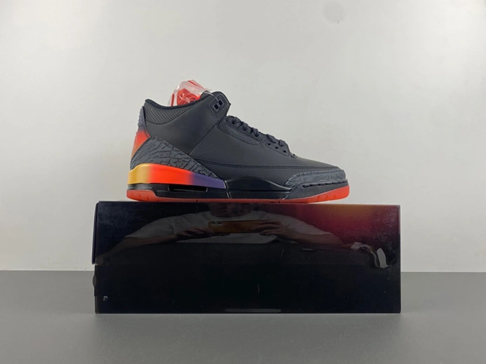 Pricetag-smart Jordan 3 Retro J Balvin Rio  FN0344-001 ModernLook 9500