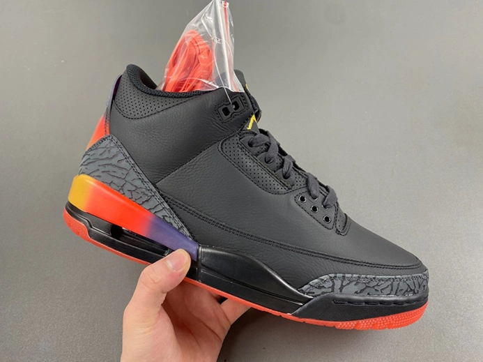 Pricetag-smart Jordan 3 Retro J Balvin Rio  FN0344-001 ModernLook 9500