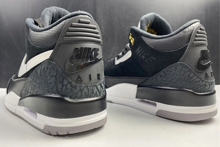 Lookalike Jordan 3 Retro Tinker Black Cement Gold CK4348-007 HighQuality 6779