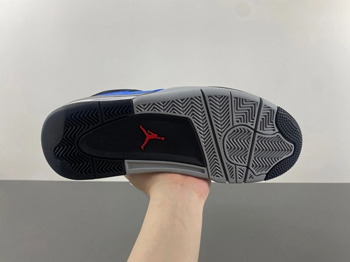 Jordan 4 Retro BLUE RIBON WAR RED-BLAC-STEA Resilient 4838