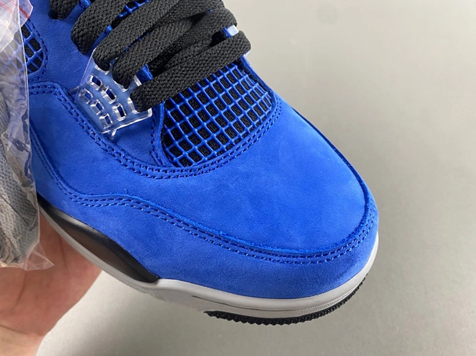 Modestly priced Jordan 4 Retro BLUE RIBON WAR RED-BLAC-STEA Resilient 4838