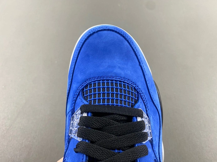 Modestly priced Jordan 4 Retro BLUE RIBON WAR RED-BLAC-STEA Resilient 4838