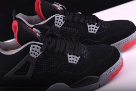 Accessible luxury Jordan 4 Retro Black Cement 308497-089 Practical 2667