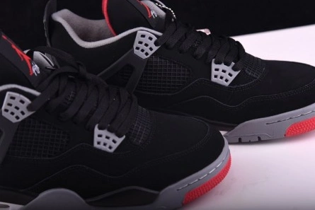 Accessible luxury Jordan 4 Retro Black Cement 308497-089 Practical 2667