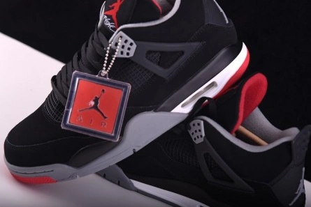 Accessible luxury Jordan 4 Retro Black Cement 308497-089 Practical 2667