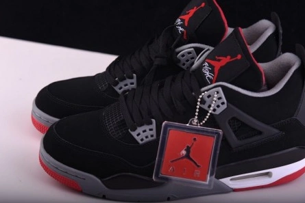 Accessible luxury Jordan 4 Retro Black Cement 308497-089 Practical 2667