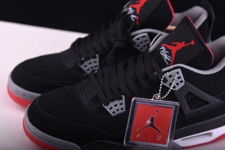 Accessible luxury Jordan 4 Retro Black Cement 308497-089 Practical 2667