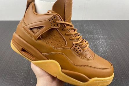 High-tier replica Jordan 4 Retro Ginger Wheat  819139-205 HighQuality 1635