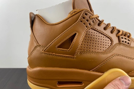 High-tier replica Jordan 4 Retro Ginger Wheat  819139-205 HighQuality 1635