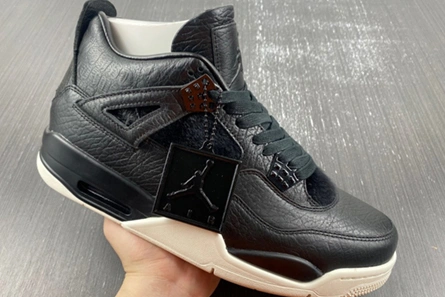 1:1 copy Jordan 4 Retro Pony Hair Black 819139-010 AllSeason 6995