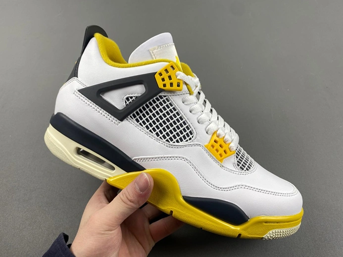 Pricetag-smart Jordan 4 Retro Vivid Sulfur (Women's)  AQ9129-101 Soft 4272