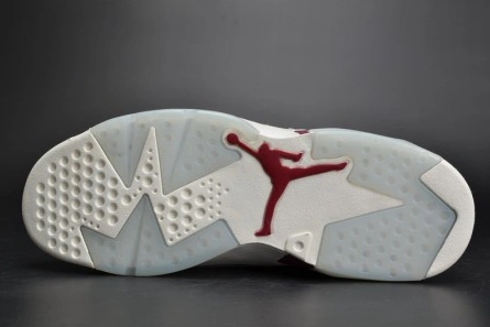 Modestly priced Jordan 6 Retro Maroon 384664-116 Functional 2855