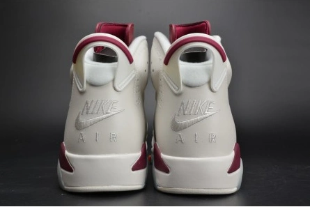Modestly priced Jordan 6 Retro Maroon 384664-116 Functional 2855