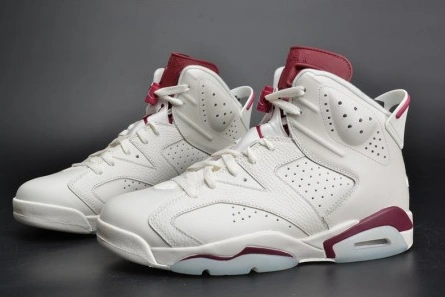 Modestly priced Jordan 6 Retro Maroon 384664-116 Functional 2855