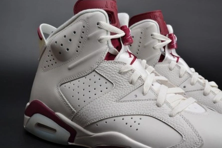 Modestly priced Jordan 6 Retro Maroon 384664-116 Functional 2855