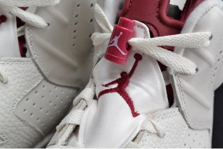 Modestly priced Jordan 6 Retro Maroon 384664-116 Functional 2855