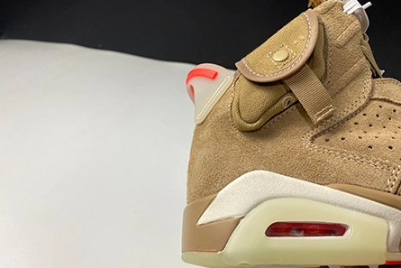 Close-to-original Jordan 6 Retro Travis Scott British Khaki DH0690-200 ModernLook 1591