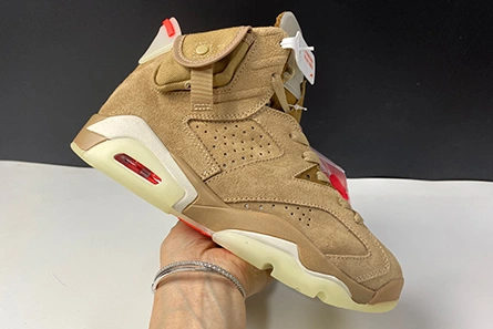 Close-to-original Jordan 6 Retro Travis Scott British Khaki DH0690-200 ModernLook 1591