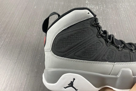 Master copy Jordan 9 Retro Particle Grey CT8019-060 Fashionable 9747