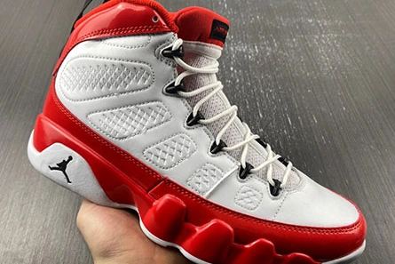 1:1 copy Jordan 9 Retro White Gym Red 302370-160 EasyMatch 5170