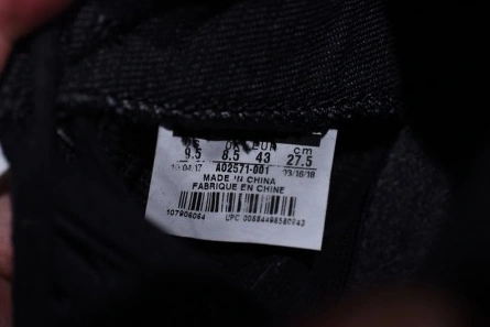 Lookalike Levi's x Air Jordan 4 'black' AO2571-001 Cozy 6127