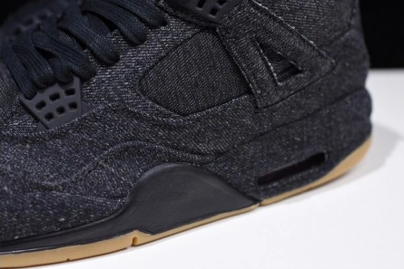 Levi's x Air Jordan 4 'black' AO2571-001 Cozy 6127