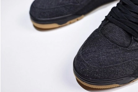 Lookalike Levi's x Air Jordan 4 'black' AO2571-001 Cozy 6127