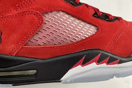 Non-authentic version Lightweight 1780 Air Jordan 5 “Raging Bull” DD0587-600