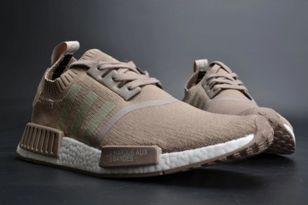 Affordable Lightweight 2711 ADIDAS NMD R1 PK FRENCH BEIGE  PRIMEKNIT VAPOUR GREY S81848