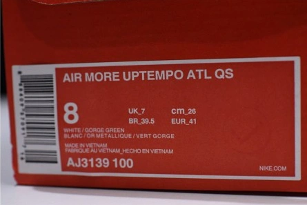 Deal-worthy Lightweight 3652 Nike Air More Uptempo ATL QS AJ3139-100