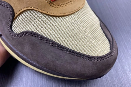High-tier replica Lightweight 5919 Nike Air Max 1 Travis Scott Cactus Jack Baroque Brown DO9392-200