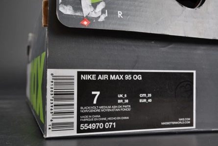 Fashion duplicate Lightweight 6318 Nike mens Court Vapor RF x Air Max 95