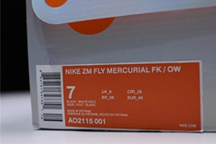 Value-driven Lightweight 8186 Nike x Off-White Zoom Fly Mercurial Flyknit Black mens AO2115-001