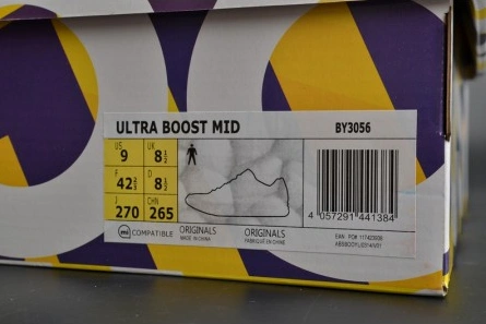 Top-grade copy MENS ADIDAS ULTRA BOOST MID RUN THRU TIME BY3056 Trendsetting 6076