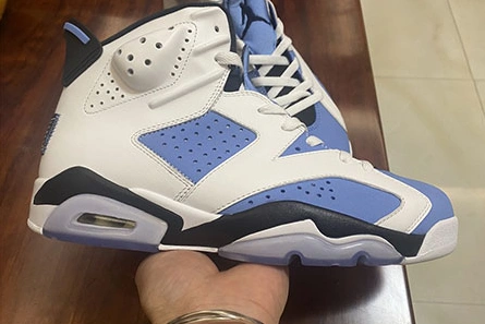 1:1 copy Minimalist 2161 Jordan 6 Retro UNC White CT8529-410