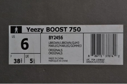 Inspired design Modern 5955 adidas Yeezy 750 Boost Light Brown BY2456