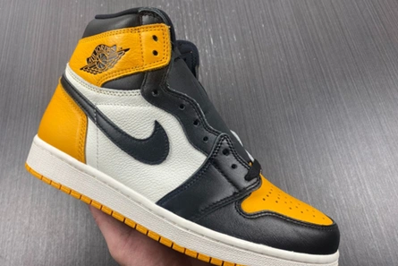 Marked-down ModernLook 1291 Air Jordan 1 High OG “Yellow Toe” 555088-711