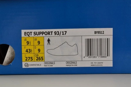 Price-wise ModernLook 1543 Adidas Originals EQT Support 93 17 Boost Triple Black MENS  BY9512